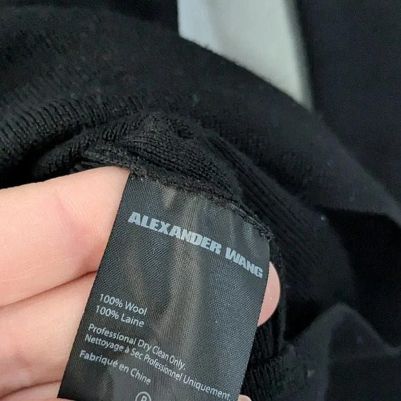 Alexander Wang Merino Wool Crew Neck Sweater - Picture 5 of 7